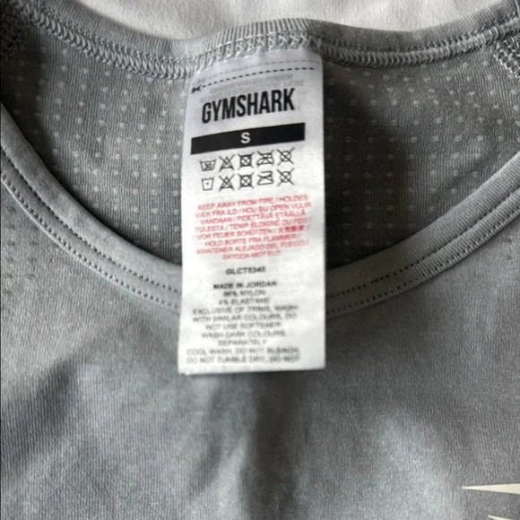 Gymshark Gray Long Sleeve Top - Picture 2 of 3